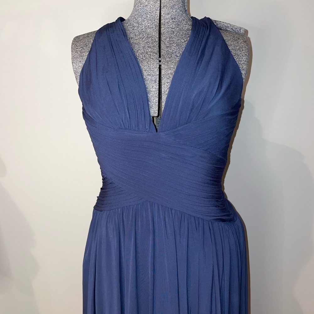 BCBG BLUE EVENING GOWN